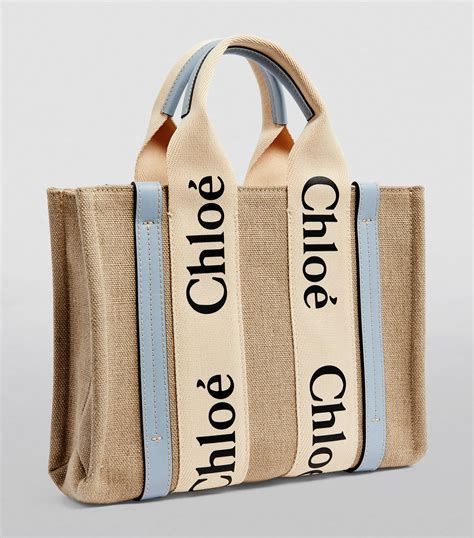 small chloe|chloé small woody tote bag.